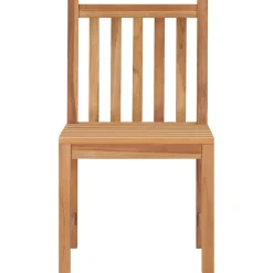 vidaXL Tuinstoelen 2 st massief teakhout