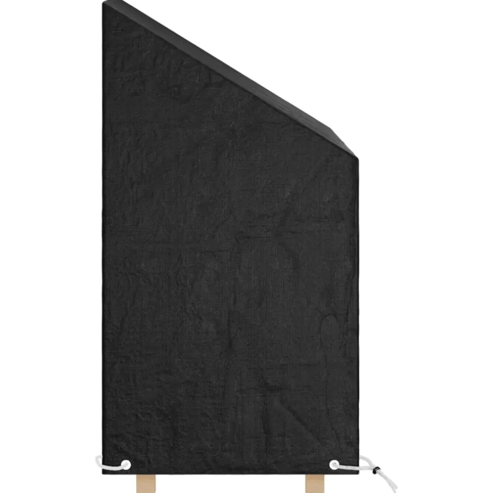 vidaXL Tuinstoelhoes met 8 oogjes 65x65x80/120 cm polyetheen