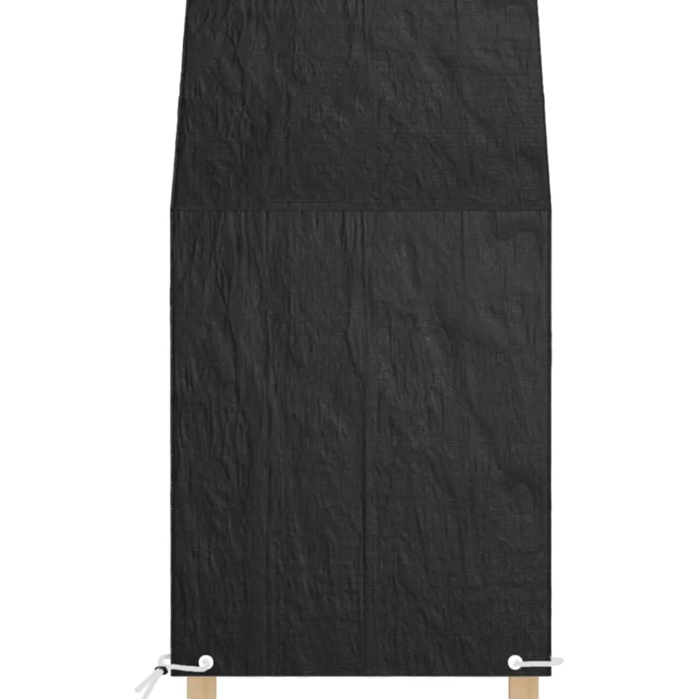 vidaXL Tuinstoelhoes met 8 oogjes 65x65x80/120 cm polyetheen