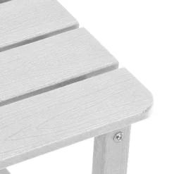 vidaXL Tuinstoel 3 st Wit Polyetheen