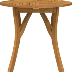 vidaXL Tuintafel Ø 85 cm massief acaciahout