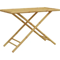 vidaXL Tuintafel inklapbaar 110x55x75 cm bamboe