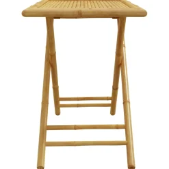vidaXL Tuintafel inklapbaar 110x55x75 cm bamboe
