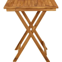 vidaXL Tuintafel inklapbaar 70x70x75 cm massief acaciahout