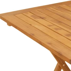 vidaXL Tuintafel inklapbaar 70x70x75 cm massief acaciahout