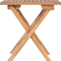 vidaXL Tuintafel inklapbaar 45x45x45 cm massief teakhout