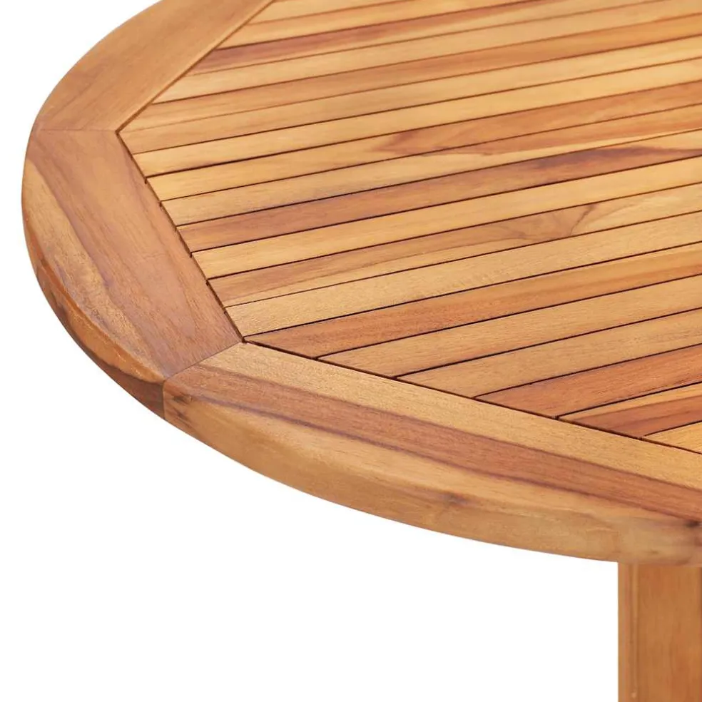 vidaXL Tuintafel inklapbaar 120x70x75 cm massief teakhout