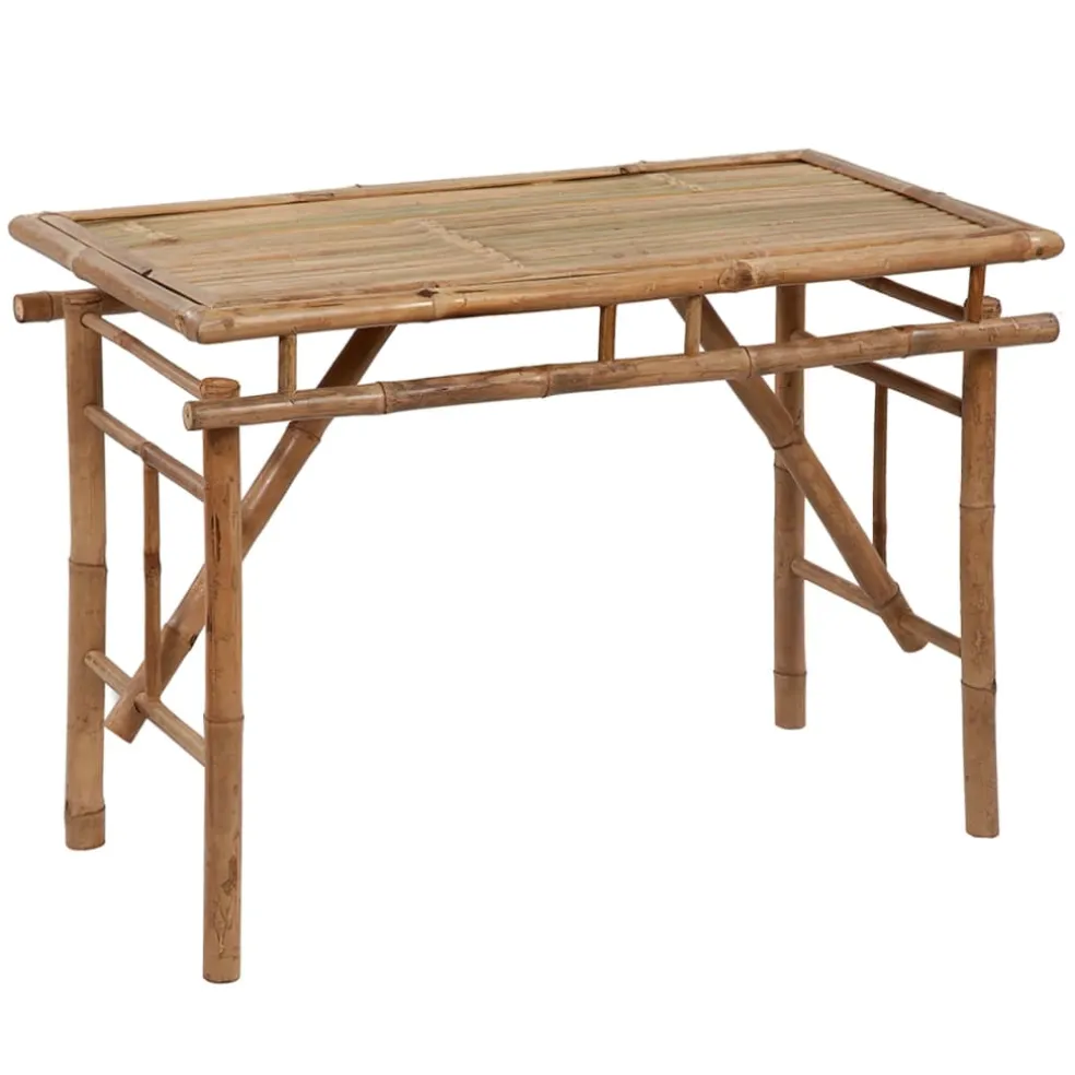 vidaXL Tuintafel inklapbaar 115x50x75 cm bamboe