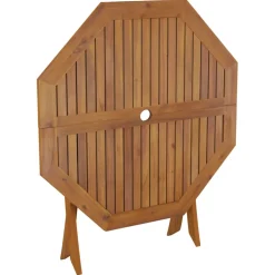 vidaXL Tuintafel inklapbaar 90x75 cm massief acaciahout