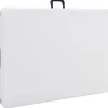 vidaXL Tuintafel inklapbaar 180x72x72 cm HDPE wit
