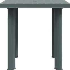 vidaXL Tuintafel 80x75x72 cm kunststof groen