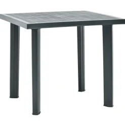 vidaXL Tuintafel 80x75x72 cm kunststof groen