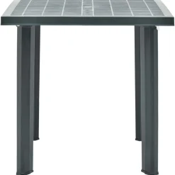 vidaXL Tuintafel 80x75x72 cm kunststof groen