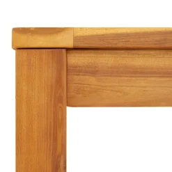 vidaXL Tuintafel 140x80x74 cm massief acaciahout