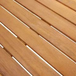 vidaXL Tuintafel 140x80x74 cm massief acaciahout