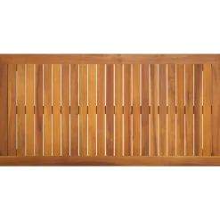 vidaXL Tuintafel 110x55x67 cm massief acaciahout