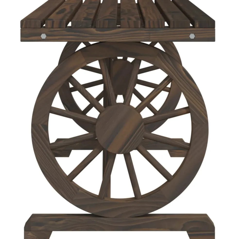 vidaXL Tuintafel 115x55x65 cm massief vurenhout