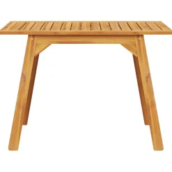 vidaXL Tuintafel 110x56x75 cm massief acaciahout
