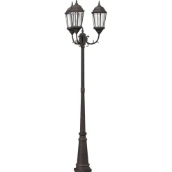 vidaXL Tuinverlichting 61 x 53 x 235 cm Aluminium en Glas