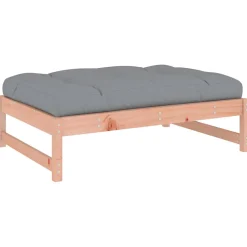 vidaXL Tuinvoetenbank 120x80 cm massief douglashout