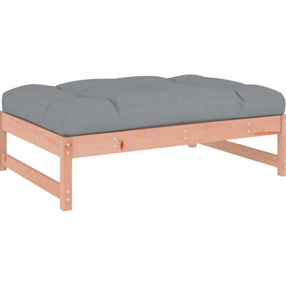 vidaXL Tuinvoetenbank 120x80 cm massief douglashout