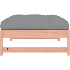 vidaXL Tuinvoetenbank 120x80 cm massief douglashout