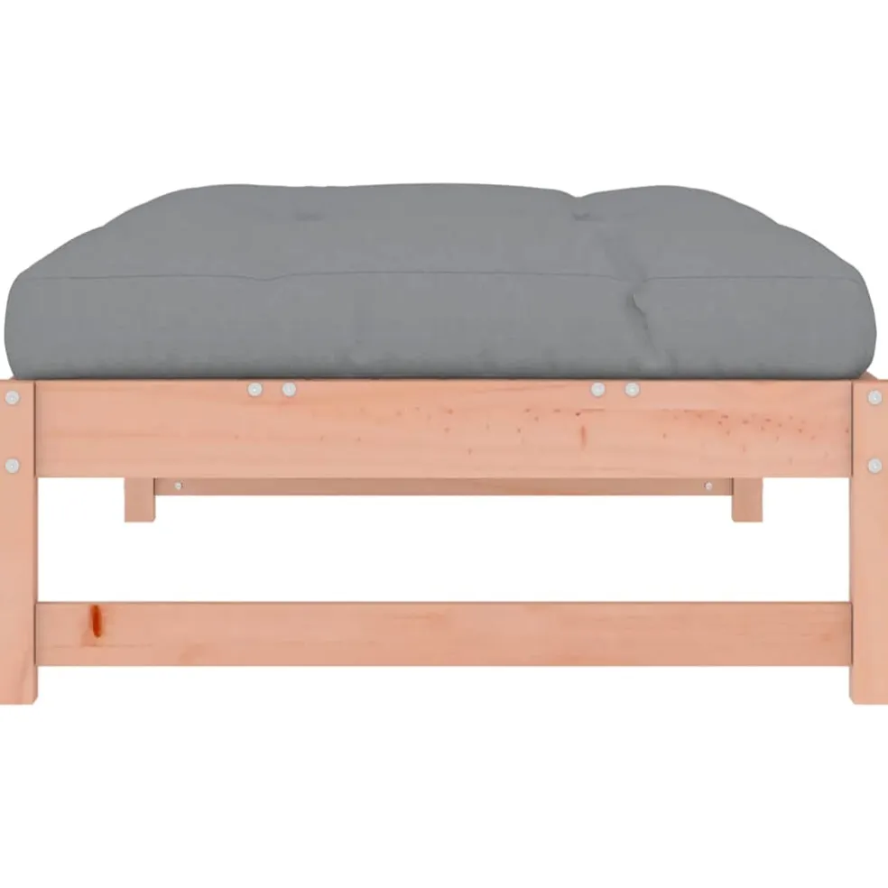 vidaXL Tuinvoetenbank 120x80 cm massief douglashout