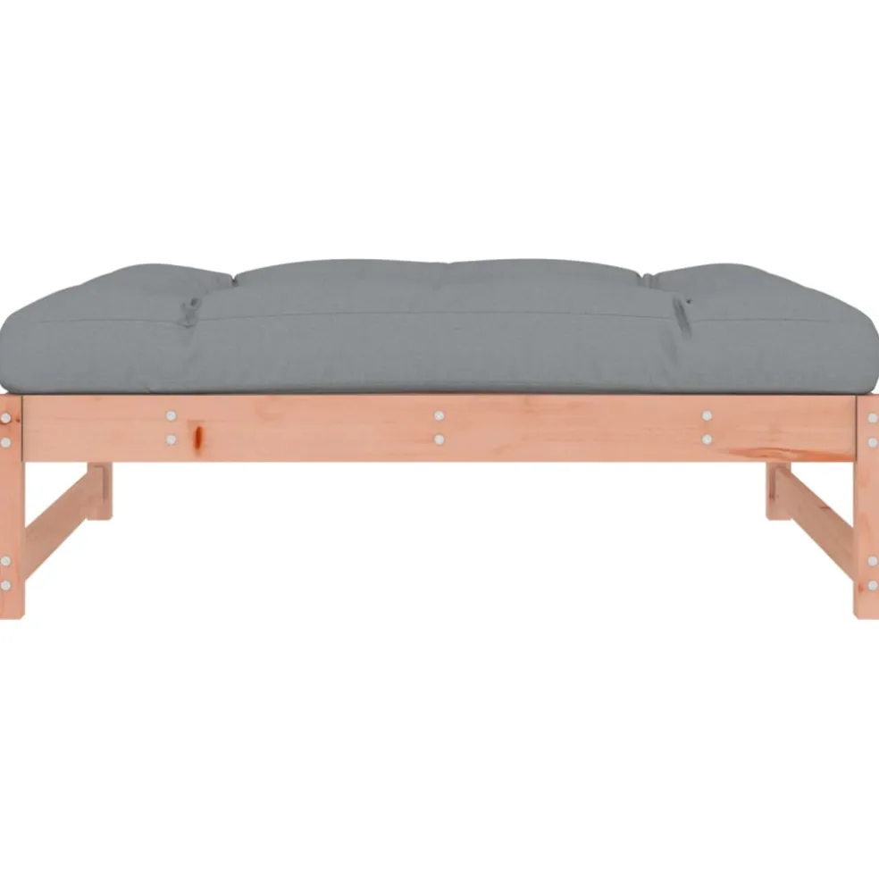 vidaXL Tuinvoetenbank 120x80 cm massief douglashout