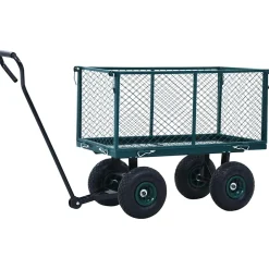 vidaXL Tuinwagen 350 kg groen