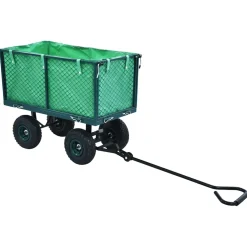 vidaXL Tuinwagen 350 kg groen