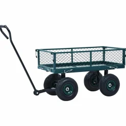 vidaXL Tuinwagen 250 kg groen