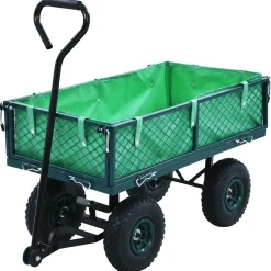vidaXL Tuinwagen 250 kg groen