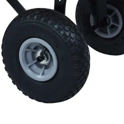 vidaXL Tuinwagen 150 kg rood