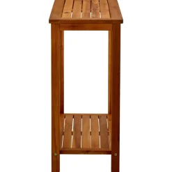 vidaXL Tuinwandtafel 80x35x75 cm massief acaciahout