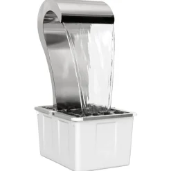 vidaXL Tuinwaterval Roestvrij staal 304 54,5 x 34 x 83 cm zilver