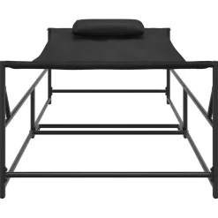 vidaXL Tuin Zonnebed 2 st Antraciet Gepoedercoat staal
