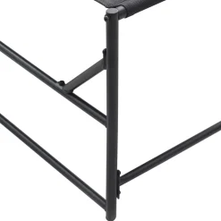 vidaXL Tuin Zonnebed 2 st Antraciet Gepoedercoat staal