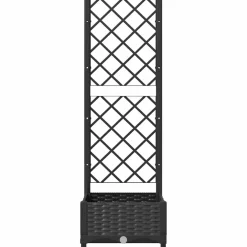 vidaXL Tuin Zwart 40 x 40 x 121,5 cm