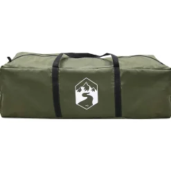 vidaXL Tunneltent Olijfgroen 427 x 315 x 178 cm Polyester en staal