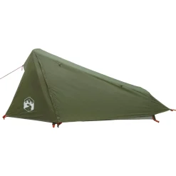 vidaXL Tunneltent Olijfgroen 215 x 100 x 90 cm Polyester en staal