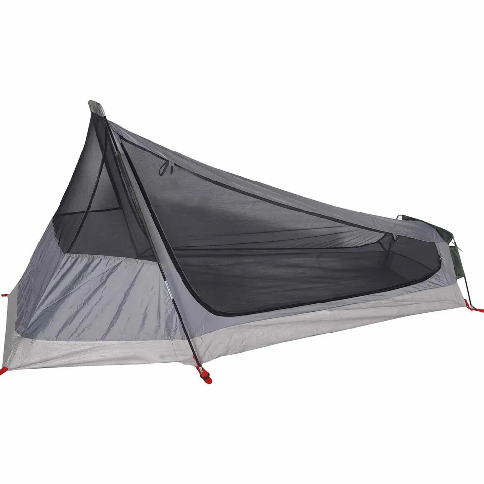 vidaXL Tunneltent Olijfgroen 215 x 100 x 90 cm Polyester en staal