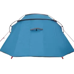 vidaXL Tunnel Tent 3-Person 3-persoons Blauw en Grijs