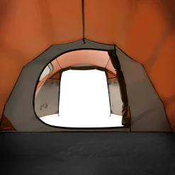 vidaXL Tunneltent 2-persoons waterdicht oranje