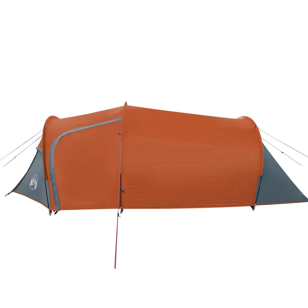 vidaXL Tunneltent 2-persoons waterdicht oranje