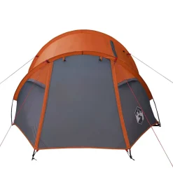 vidaXL Tunneltent 2-persoons waterdicht oranje