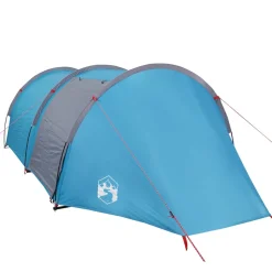 vidaXL Tunneltent 4-persoons waterdicht blauw