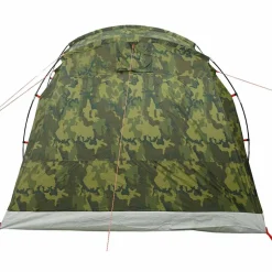 vidaXL Tunneltent 4-persoons waterdicht camouflage