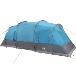 vidaXL Tunneltent 4-persoons waterdicht blauw