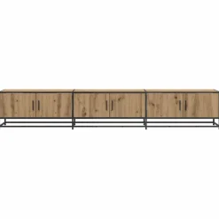 vidaXL TV Eenheden 240 x 35 x 41 cm Artisan Eiken Bewerkt hout