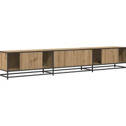vidaXL TV Eenheden 240 x 35 x 41 cm Artisan Eiken Bewerkt hout